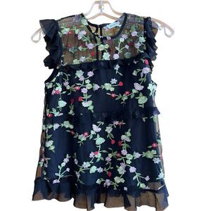 Heartloom Michealina Floral Print Top